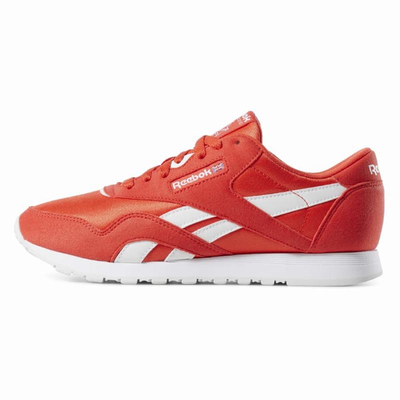 Reebok Classic Nylon Color Tenisky Damske - Červené/Biele XI9938KN